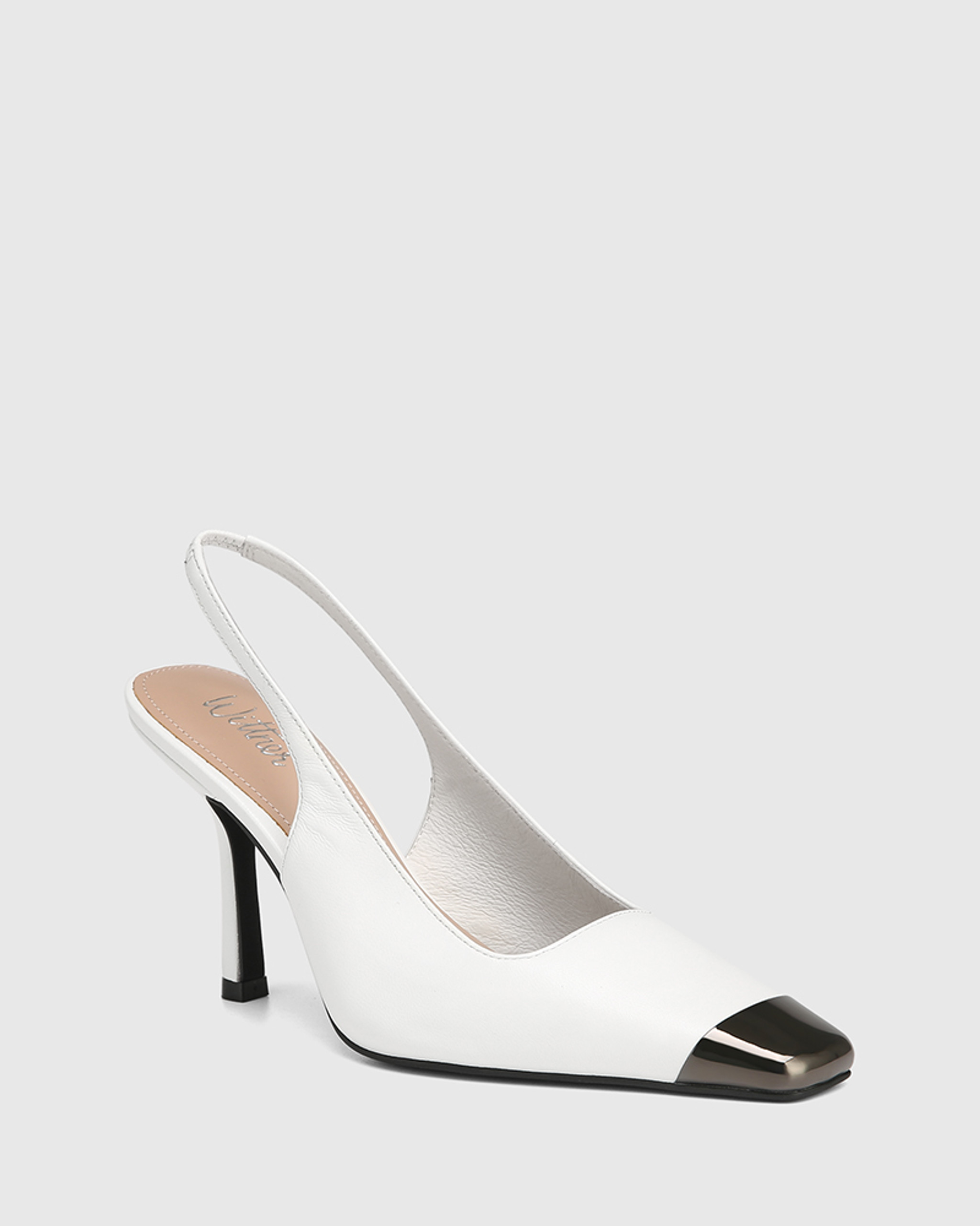 Buy White Heeled Sandals for Women by Marc Loire Online | Ajio.com